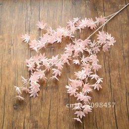 Decorative Flowers Artificial Plants Florist Supplies Silk Preserved Flower Wedding Home Decoration Dried Natural Petals 3 Forks