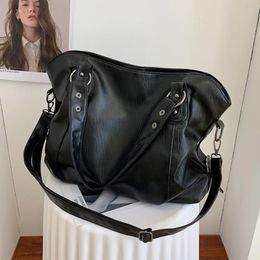 Large Bag for Women In Fashion Design High-capacity Leather Shoulder Side Female Shopper Handbags wallet 240419