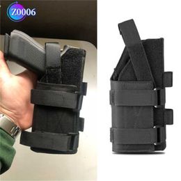 Tactical Accessories Protective Gear Outdoor Equipment Black Tactical Molle Pistol Holder Holster Pistol Storage Holder Edc Holder