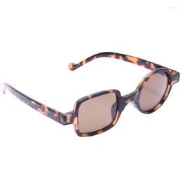 Sunglasses 2024 Punk Asymmetrical Round&Square Sun Glasses Women&Men Floral UV Eyewear Eyeglasses Unisex