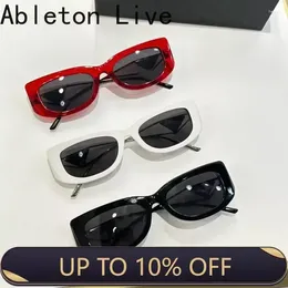 Sunglasses Classic Designer Trend Travel Sun Glasses For Female UV400 Fashion Vintage Small Women Frame Square