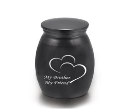 Small Cremation Keepsake Urns for Human Ashes Mini Cremation Urn Funeral Urns for Ashes Cremation Funeral UrnMy Brother My Friend6456518