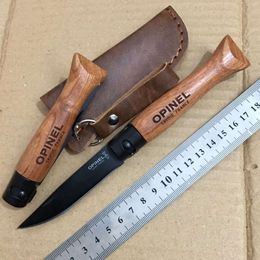 Floral Wood Folding Knife Outdoor Camping Knife Special Offer Field survival knife