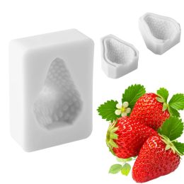 Moulds Strawberry Cake Silicone Mold Chocolate Fondant Sugarcraft Mould Kitchen Baking & Pastry Food grade Silicone Strawberry Tools