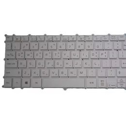 Laptop Keyboard For LG 15ZD980-T LG15Z98 15Z980-GA55J 15Z980-GA77J 15Z980-GA7CJ 15Z980-GR55J Korea KR White Backlit