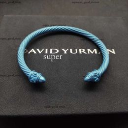 New 2024 DY Desginer David Yurma Jewellery Top Quality Bracelet Simple And Elegant Popular Woven Twisted Rope Fashion Ring David Bracelet Punk Jewellery David Size 2 196