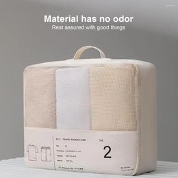 Storage Bags Travel Luggage Organizer Great Load Bearing Clothes Two-way Zippers Keep Neat Business Trip Suitcase Bag