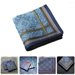 Bow Ties Men's Handkerchief Bandanas For Pocket Square Printing Handkerchiefs Lady Cotton Miss Bridal Shower Gift Ladies