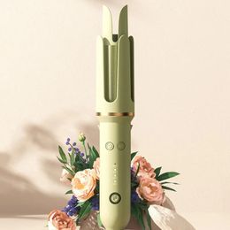 Damage-free Curls Curling Iron Automatic Effortless Styling Advanced Technology for Fast Easy Trendy Blowout Beachy 240423