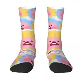 Men's Socks Winter Warm Fashion Women Men Kawaii Loopy Cartoon Beaver Cute Breathable Middle Tube