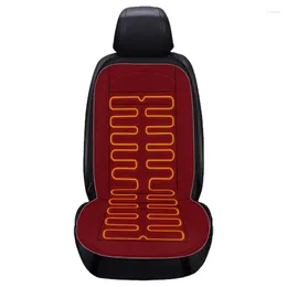 Car Seat Covers Heater Cushion | Fast Warmer Universal 12V With Temperature Controller Heating Pad Bracket Auto Winter Interior Parts