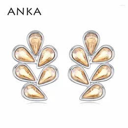 Stud Earrings ANKA Earring Fashionable High Quality Crystal For Women Crystals From Austria #114001