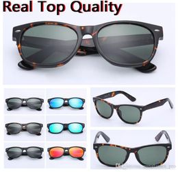 fashion womens sunglasses mens design sun glasses men women eyeglasses uv protection real glass lenses with leather case and red l4544969