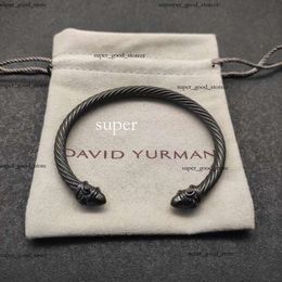 New 2024 DY Desginer David Yurma Jewellery Top Quality Bracelet Simple And Elegant Popular Woven Twisted Rope Fashion Ring David Bracelet Punk Jewellery David Size 2 403