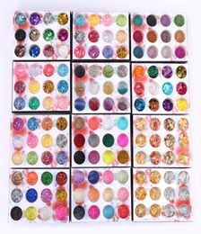 1 Box Irregular Shell Paper DIY Nail Flakes Colourful Paillettes Nail Art Sequins Glitter Foils PVC Manicure Cellophane2769537