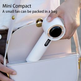 Handheld Small Fan Powerful 120-speed Infinitely Variable Speed Outdoor Mini USB Rechargeable Small Fan