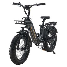 FIGOO City 1000w 48v15ah Fat Tire Foldable Bike High Speed 45km/h Electric Bicycle for Men and Women