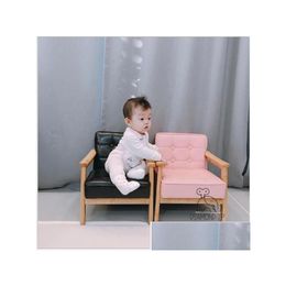 Other Children Furniture Sofa Solid Wooden Stools And Small Sofas Childrens Room Garten Decoration Baby Play Pography Drop Delivery Ho Dh5K9