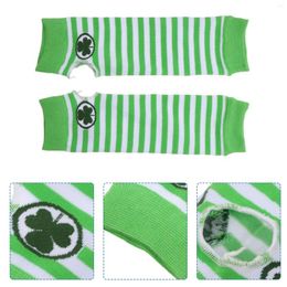 Knee Pads 2 Pairs Gloves Party Accessories Props Clothing St Patrick's Day Costume Favors Polyester Cotton Supply