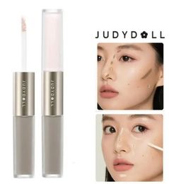 Judydoll Dual Head Highlighter Con Liquid Matte High Gloss Stick Shadow Lacrimal Canal Nose Shadow Pretty Makeup 240412