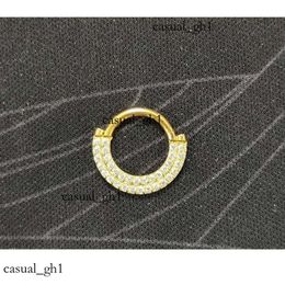 Navel Bell Button Rings G23 Hoop Piercing Double Layered Zircon Hinged Segment Nose Ring Clicker Septum Rings Daith Helix Cartilage Body Jewelry 230905 732