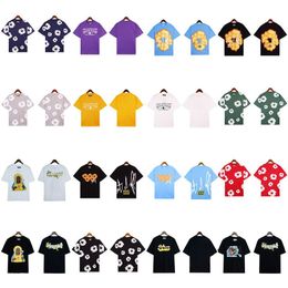 designer t shirt men's tshirt summer T-shirt Europe and the United States hip hop personality foam donut kapok round neck short sleeve new loose Designer shirts clothes