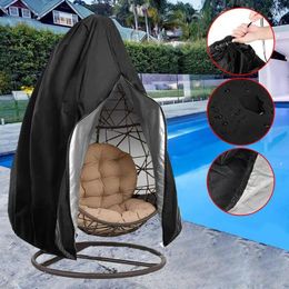 Chair Covers Waterproof Dustproof Adjustable Swing Protector Patio Hanging Egg Cover Outdoor Portable Oxford Fabric