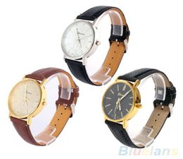 Mens Womens Simple Geneva Round Dial Roman Numerals Quartz Analogue Wrist Watch 3CFG3711308