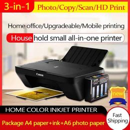 Printer Mg2580s Color Ink-jet All-in-one Household Po Small Copy Scanning Three-in-one Four-color Ink Cartridge Offic