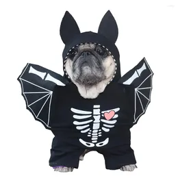 Dog Apparel Pet Halloween Bat Transformation Costume Cosplay Outfit Dress Up Clothes Po Props Supplies For Dogs Cats
