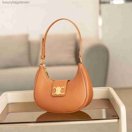 High Level Original Cellin Designer Bags Korean Version New Light Luxury Moon Underarm Bag Fashion Red Shoulder Handbag Sweet Senior Small Bag with Brand Logo