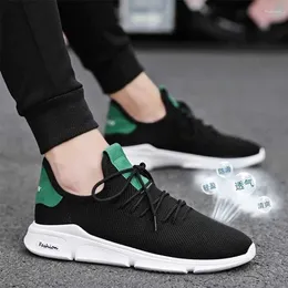 Casual Shoes Men's Plus Size 2024 Spring Running Sports Breathable Flying Sneakers