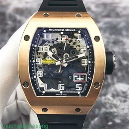 Luxury Wristwatches Automatic Movement Watches Swiss Made 029 Rose Gold Wine Bucket Calendar Window Mechanical Watch 51PR