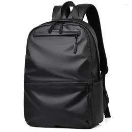 Backpack Laptop Anti-scratch Double Shoulder Bag Breathable Polyester Large Capacity Adjustable Computer