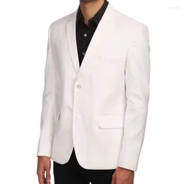 Men's Suits Slim Fit Men For Wedding 2 Piece Custom Groom Tuxedo Male Fashion Costume Set Jacket With Black Pants 2024