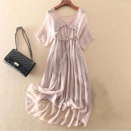 Work Dresses 2024 Spring Summer Elegant 2 Piece Set Dress Women Top Flower Print V-Neck