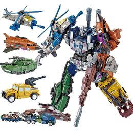 45CM Large 8388 Transformation 5 IN 1 Bruticus Combination G1 Combaticons Giant Anime Action Figure Robot Kids Boys Adult Toys 240422