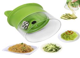 Cucumber cutting spiral cutting ABS spiral cutting machine vegetables and fruits salad tools zucchini and noodles9529760