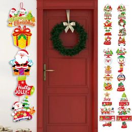 Christmas Decorations Door Sign Signs For Porch Colourful Rustic Window Front Wall Fireplace Decor