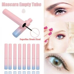 Storage Bottles Portable Thin Brush Head Refillable Pink Blue Mascara Vials Empty Tube Makeup Tools Eyelash Cream Container