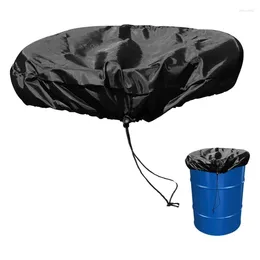 Raincoats 55 Gallon Drum Cover Oxford Cloth Adjustable Anti-uv Supplies Household