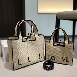 lowew Bag Tote Bag Designer Bag Beach Bag Women's Handbag Embroidered Shopping Bag Grass Women Vegetable Basket French Style Shoulder Bag Luxury Crossbody Bag 875