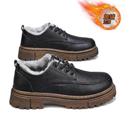 Casual Shoes Fashion Men Outdoor PU Leather Breathable Comfortable Men's 2024 Winter Sneackers Male Skate 39-44