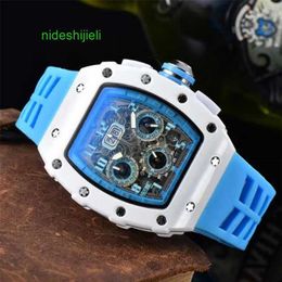 Automatic Chronograph Watches RM Luxury Wristwatches Swiss Made Huang Zitao Mechanical Multi functional Trendy Mens Watch Wine Bucket Creative Time Wa ADOC