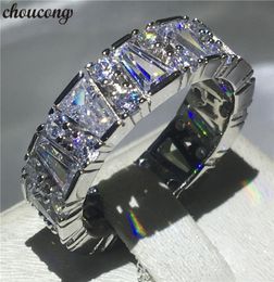choucong Unique Promise Finger Ring 925 sterling Silver Diamond Engagement Band Rings For Women men Wedding Jewelry4222325