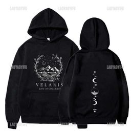 Men's Hoodies Sweatshirts new arrival Casual ACOTAR Velaris Sweatshirt Women City of Starlight Hoodie The Night Court Graphic Sweatshirts Strtwear Hot T240425