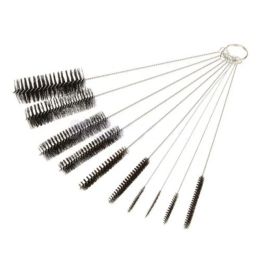 Accessories 10PCS Nylon Stainless Steel Tobacco Cleaning Brushes Set Accessory For Tobacco Pipe Smoke Tube Cleaning Tools