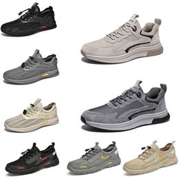 Running shoes for men black red green yellow breathable outdoor Mens sport Walking Trainers GAI