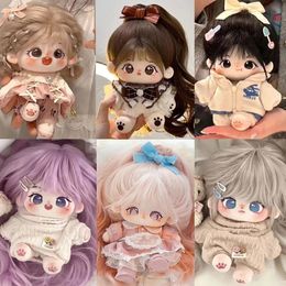 20cm Idol Doll Plush Sakura Monster Cotton Star Dolls Kawaii Stuffed Baby Plushies Toys Fans Collection Children Girl Gift 240416