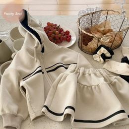 Clothing Sets Fashion Baby Girl Princess Clothes Set Hoodie Skirt Infant Toddler Child Suit Spring Summer Autumn 18M-10Y